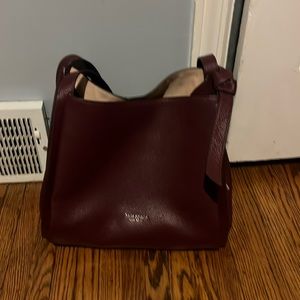 Brand new Kate Spade bag. Burgundy tote